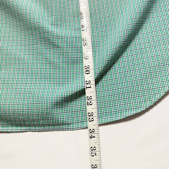 Ralph Lauren Men's Green Checkered Plaid Size M Shirt Excellent - Picture 7 of 7